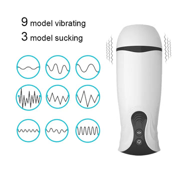 USB Rechargeable Male Automatic Sucking Masturbation Cup Sex Toys for Male